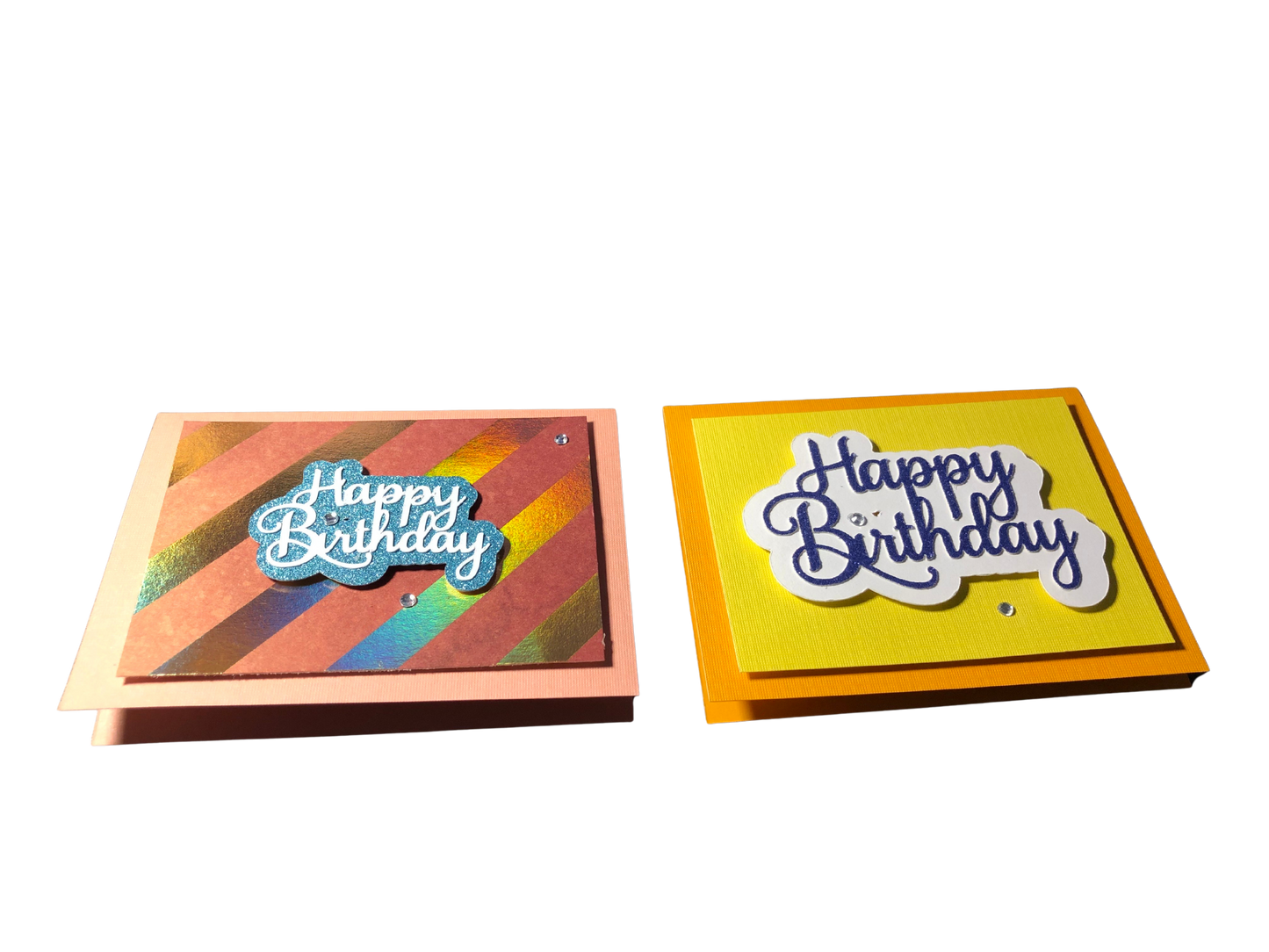 Greeting Card - Shimmery Happy Birthday Card