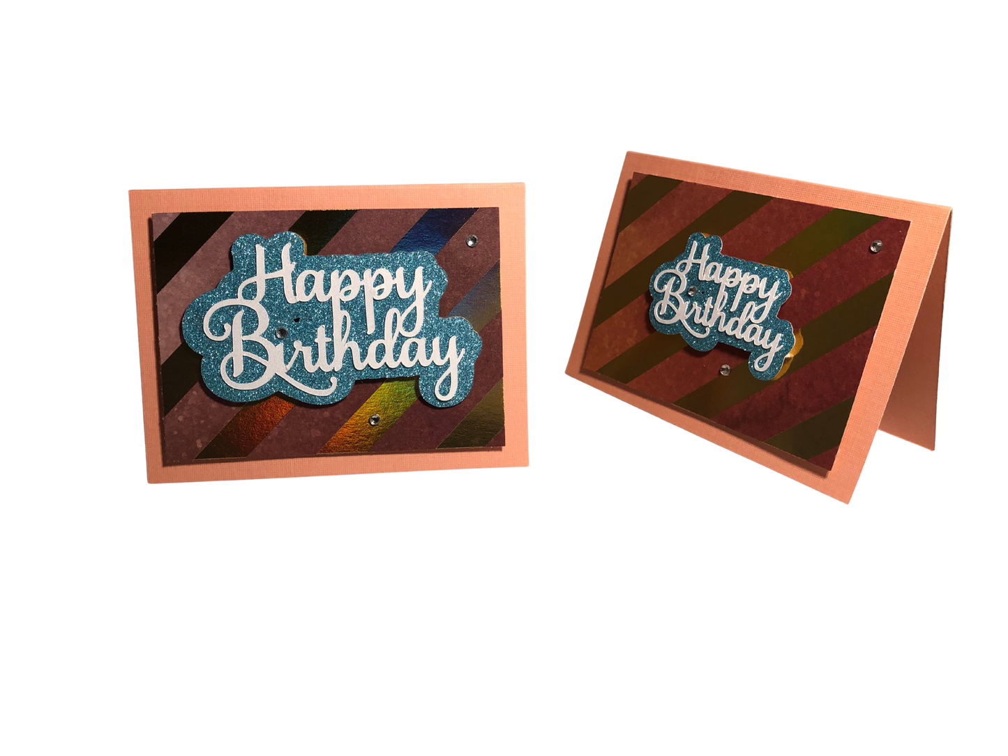 Greeting Card - Shimmery Happy Birthday Card