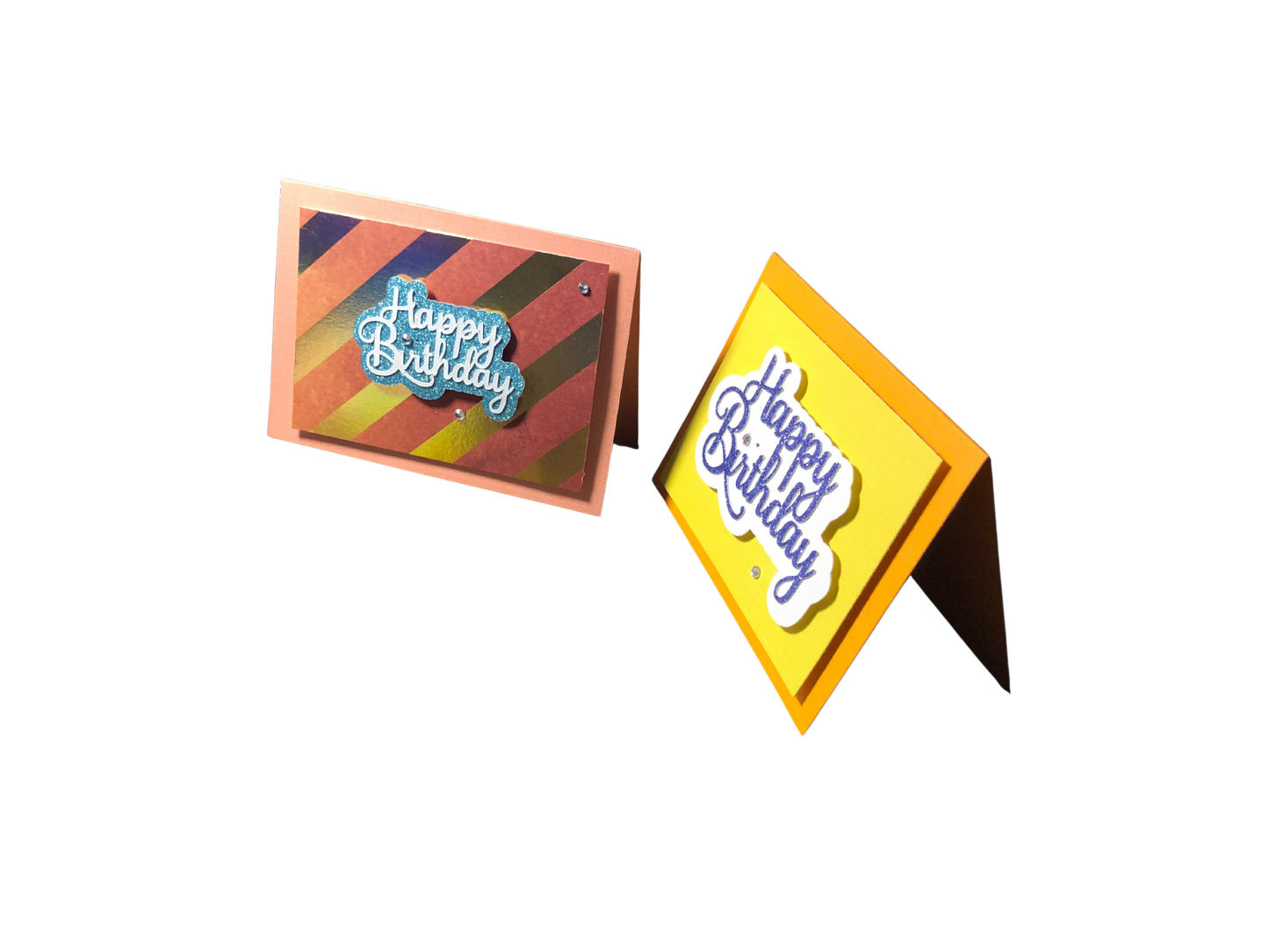 Greeting Card - Shimmery Happy Birthday Card