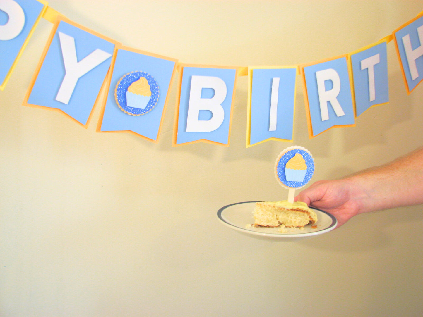 Happy Birthday Banner Garland