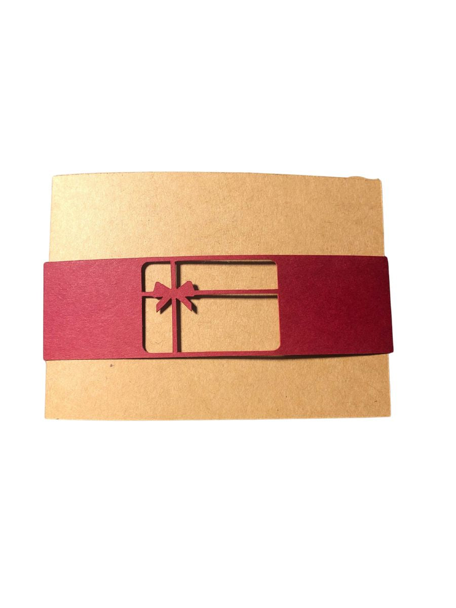 Gift Card Holder - Christmas Gift Box