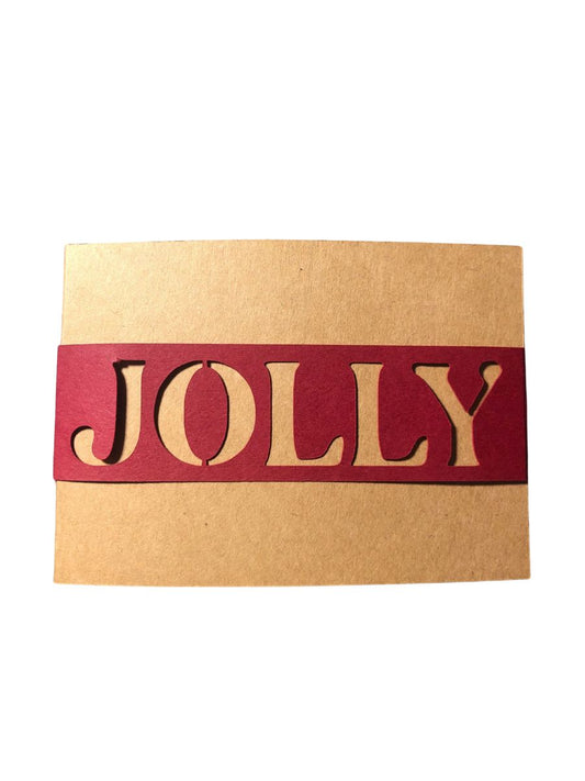 Gift Card Holder - JOLLY Christmas