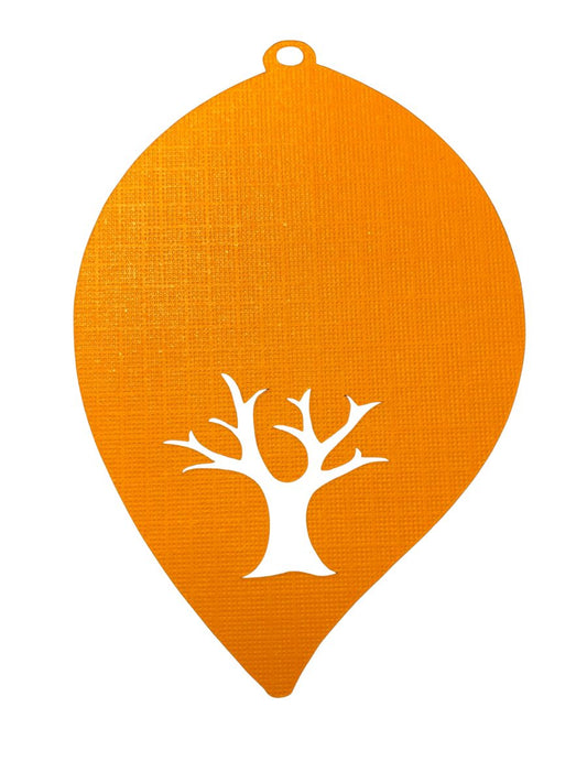 Gift Tag - Colorful Fall Leaf