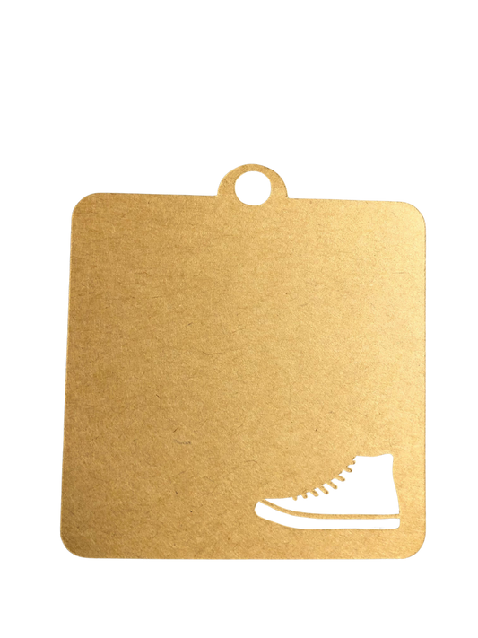 Gift Tag - Retro High-Top Tennis Shoe
